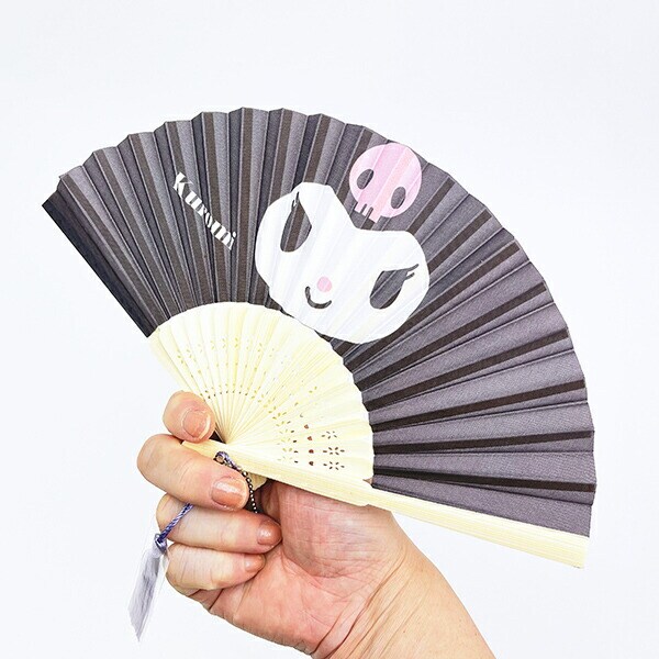 サンリオ クロミ ミニ扇子キーホルダー Sanrio