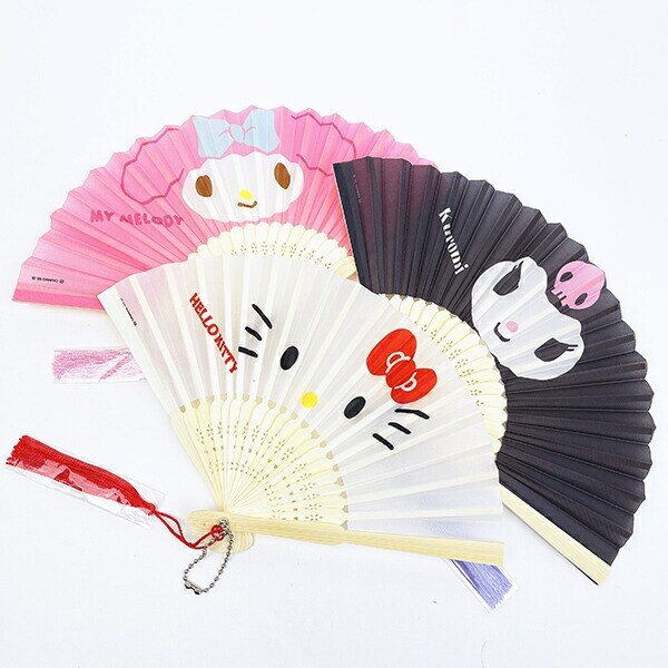 サンリオ クロミ ミニ扇子キーホルダー Sanrio