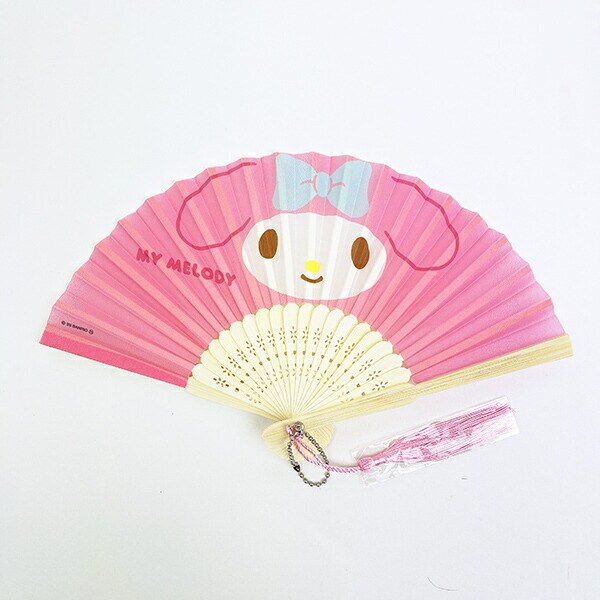 サンリオ マイメロディ ミニ扇子キーホルダー Sanrio