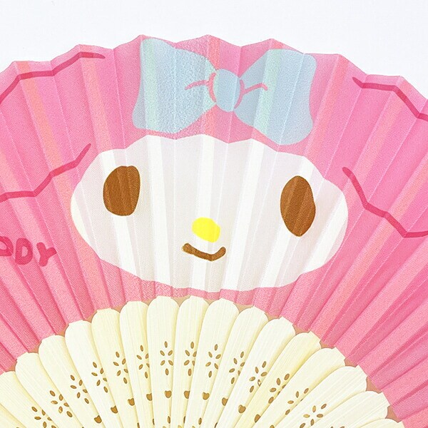 サンリオ マイメロディ ミニ扇子キーホルダー Sanrio