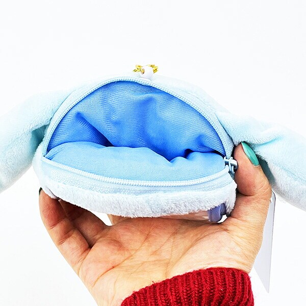 サンリオキャラクターズ フェイスパスケース シナモロール リール付き 定期入れ ICカードケース Sanrio