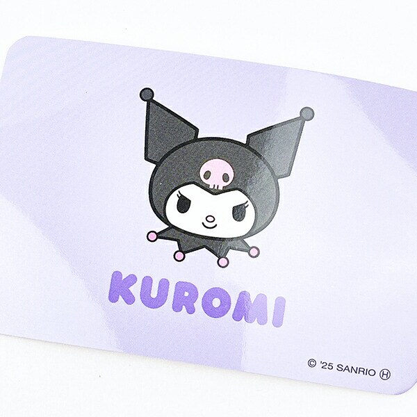 サンリオキャラクターズ フェイスパスケース クロミ リール付き 定期入れ ICカードケース Sanrio