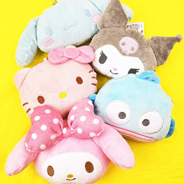 サンリオキャラクターズ フェイスパスケース クロミ リール付き 定期入れ ICカードケース Sanrio