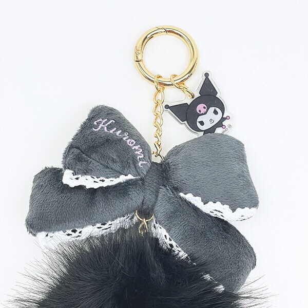 サンリオ クロミ リボンファーチャーム ブラック Sanrio