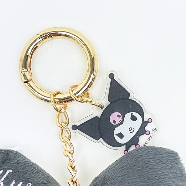 サンリオ クロミ リボンファーチャーム ブラック Sanrio