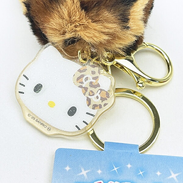 サンリオ ハローキティ しっぽ型ファーキーホルダー Sanrio