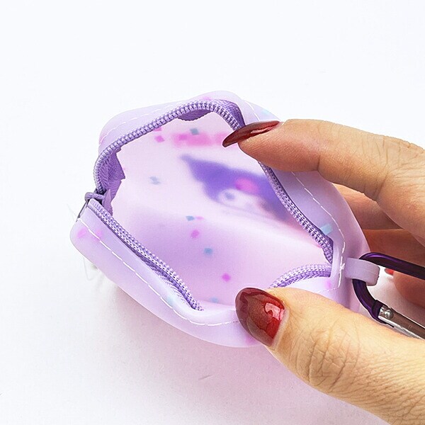 サンリオ クロミ シリコンミニカラビナポーチ Sanrio