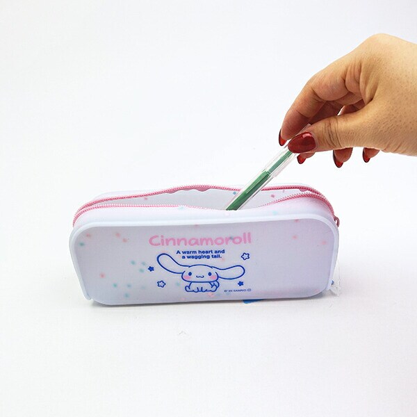サンリオ シナモロール シリコンスクエアポーチ シナモン Sanrio