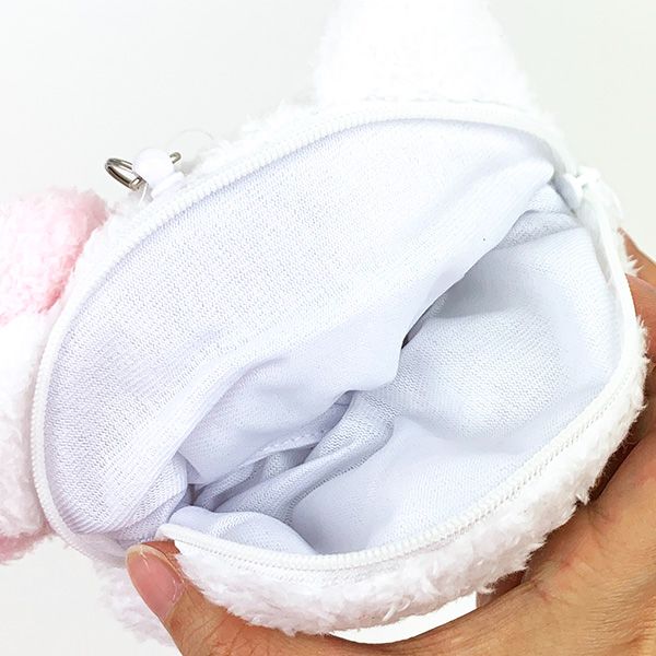 サンリオ ふんわり光る フェイスパスケース ハローキティ マスコット ぬいぐるみ 定期入れ ICカードケース