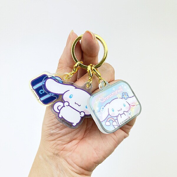 サンリオ シナモロール 3連アクリルキーホルダー 胸キュンメモリーズ シナモン Sanrio
