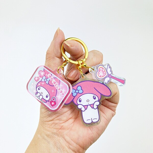 サンリオ マイメロディ 3連アクリルキーホルダー 胸キュンメモリーズ Sanrio