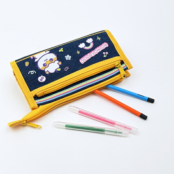 サンリオ コロコロクリリン デニムポーチ 胸キュンメモリーズ 平成レトロ Sanrio