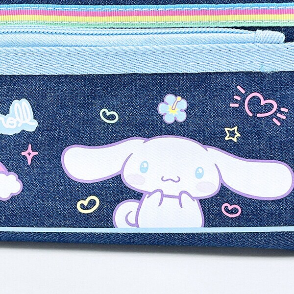 サンリオ シナモロール デニムポーチ 胸キュンメモリーズ 平成レトロ シナモン Sanrio