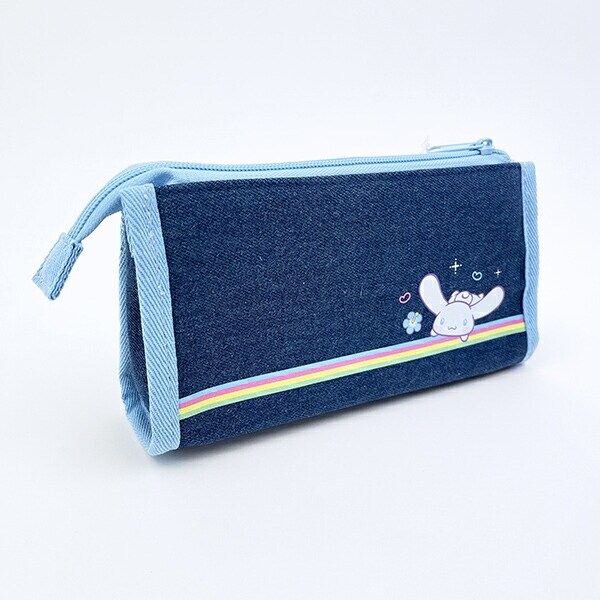 サンリオ シナモロール デニムポーチ 胸キュンメモリーズ 平成レトロ シナモン Sanrio