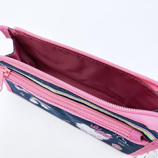 サンリオ ハローキティ デニムポーチ 胸キュンメモリーズ 平成レトロ Sanrio