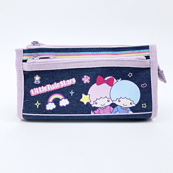 サンリオ キキララ デニムポーチ 胸キュンメモリーズ 平成レトロ Sanrio