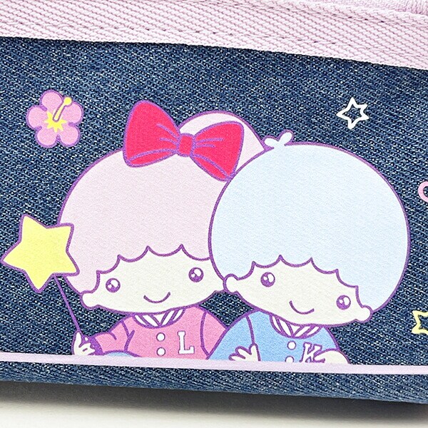 サンリオ キキララ デニムポーチ 胸キュンメモリーズ 平成レトロ Sanrio