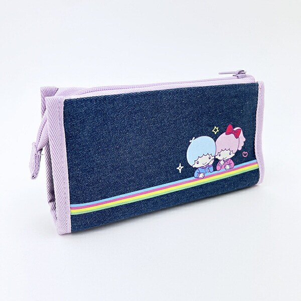 サンリオ キキララ デニムポーチ 胸キュンメモリーズ 平成レトロ Sanrio
