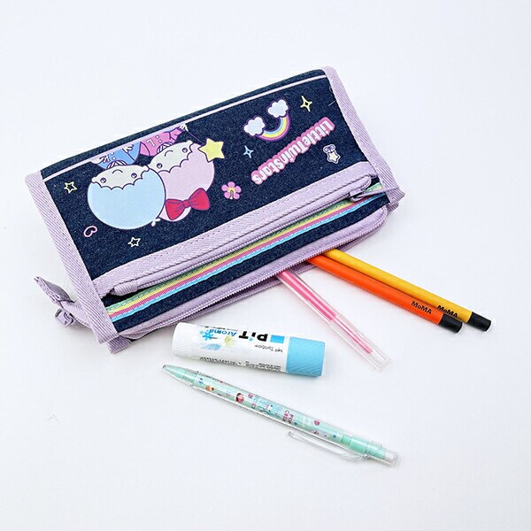 サンリオ キキララ デニムポーチ 胸キュンメモリーズ 平成レトロ Sanrio