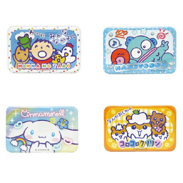 サンリオ 缶バッジ (プリクラ型) 胸キュンメモリーズ 全8種 コンプリートBOX Sanrio