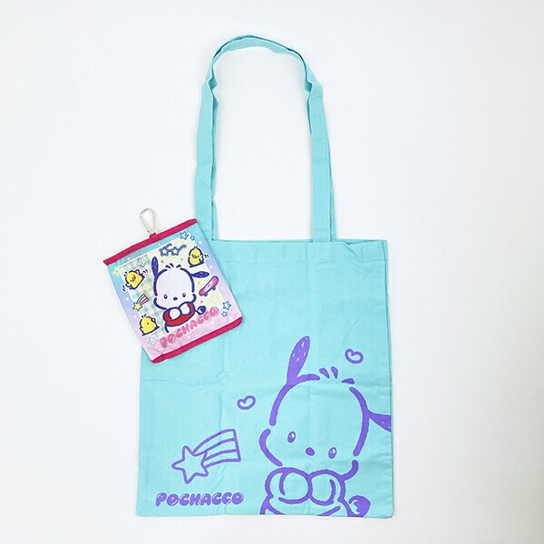 サンリオ ポチャッコ 折りたたみカジュアルトートバッグ 胸キュンメモリーズ Sanrio