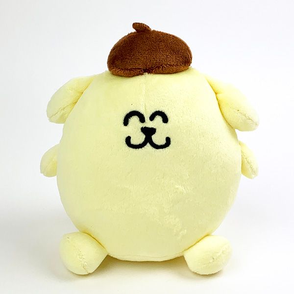 サンリオ おえかきさん×さんりおきゃらくたーず ポムポムプリン お座りぬいぐるみ インテリア イエロー