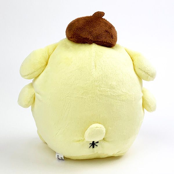 サンリオ おえかきさん×さんりおきゃらくたーず ポムポムプリン お座りぬいぐるみ インテリア イエロー