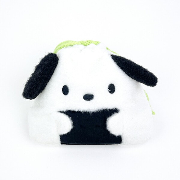 サンリオ ポチャッコ おにぎり 巾着 ポーチ 小物入れ 化粧品入れ