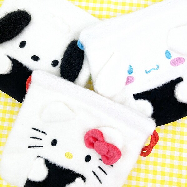 サンリオ ポチャッコ おにぎり 巾着 ポーチ 小物入れ 化粧品入れ