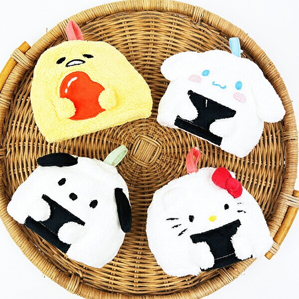 サンリオ おにぎり お手拭きマスコット ぐでたま タオル 日本 Sanrio