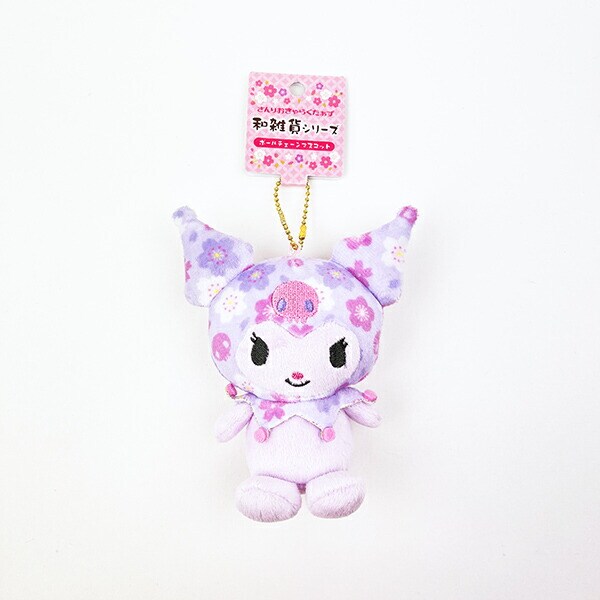 サンリオ 和雑貨シリーズ ボールチェーンマスコット クロミ ぬいぐるみ キーホルダー Sanrio