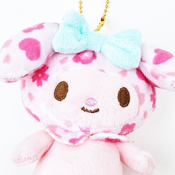 サンリオ 和雑貨シリーズ ボールチェーンマスコット マイメロディ ぬいぐるみ キーホルダー Sanrio