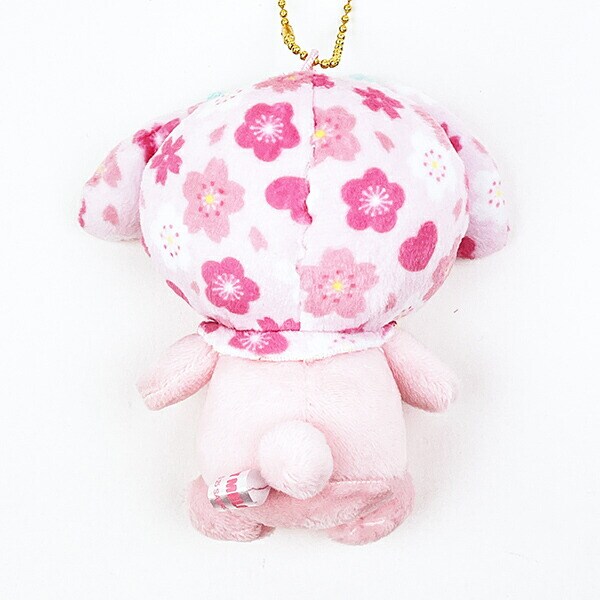 サンリオ 和雑貨シリーズ ボールチェーンマスコット マイメロディ ぬいぐるみ キーホルダー Sanrio