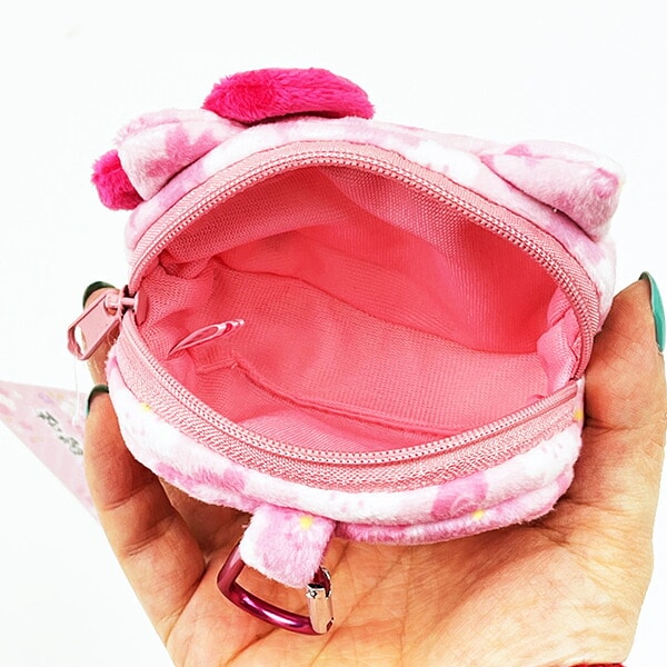 サンリオ 和雑貨シリーズ  フェイスカラビナポーチ ハローキティ 小物入れ Sanrio