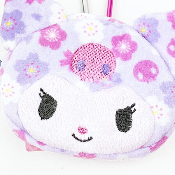 サンリオ 和雑貨シリーズ  フェイスカラビナポーチ クロミ 小物入れ Sanrio