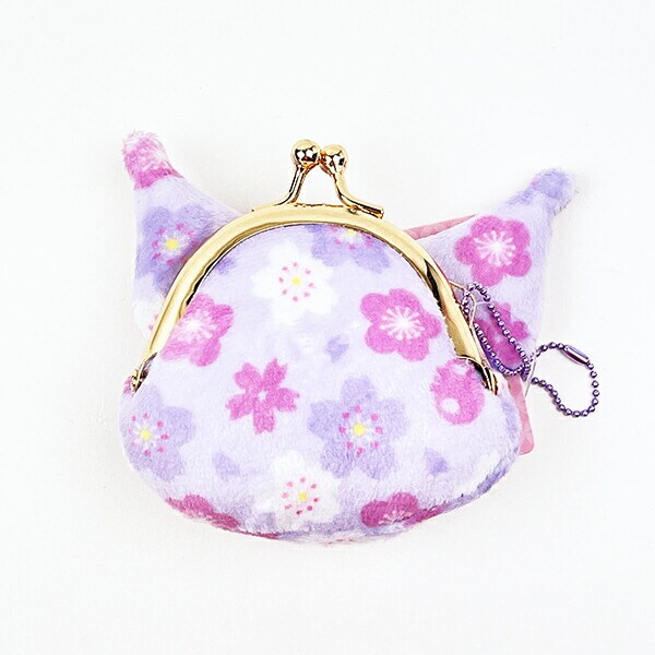 サンリオ 和雑貨シリーズ  フェイスミニがま口 クロミ ポーチ コインケース Sanrio