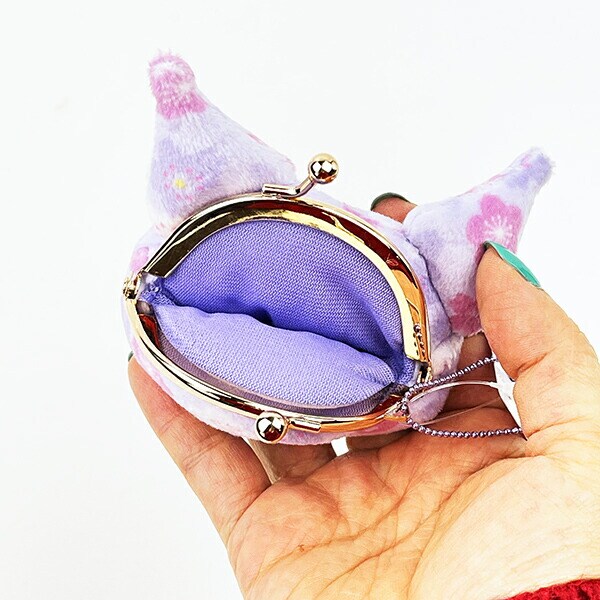 サンリオ 和雑貨シリーズ  フェイスミニがま口 クロミ ポーチ コインケース Sanrio