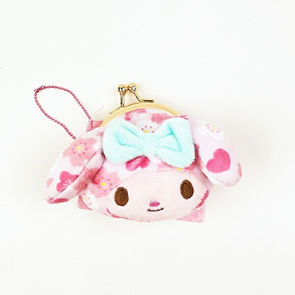 サンリオ 和雑貨シリーズ  フェイスミニがま口 マイメロディ ポーチ コインケース Sanrio