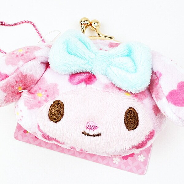 サンリオ 和雑貨シリーズ  フェイスミニがま口 マイメロディ ポーチ コインケース Sanrio