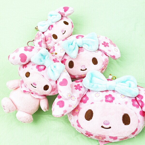 サンリオ 和雑貨シリーズ  フェイスミニがま口 マイメロディ ポーチ コインケース Sanrio