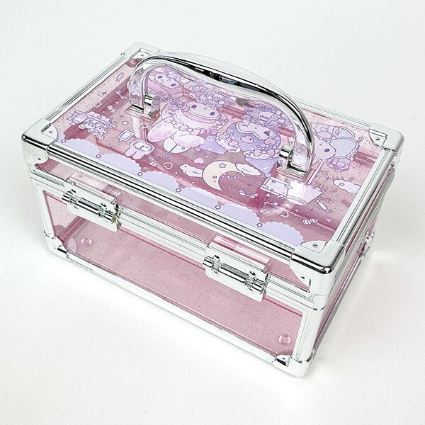 Sanrio サンリオ マイメロディ バニティケース 小物入れ サンリオ マイメロディ バニティケース 収納ボックス 小物入れ