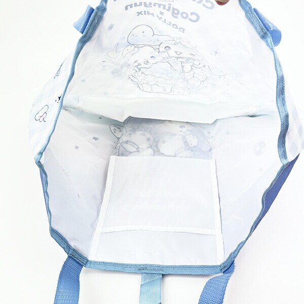 サンリオ シナモロール こぎみゅん DOLLY MIX  折りたたみエコバッグ コラボ ブルー