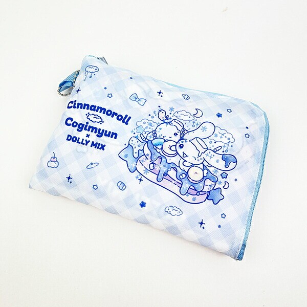 サンリオ シナモロール こぎみゅん DOLLY MIX  折りたたみエコバッグ コラボ ブルー