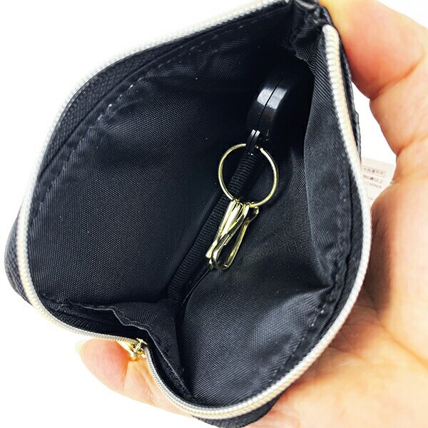 スヌーピー 野球 リール付きマルチケース パスケース 定期入れ SNOOPY