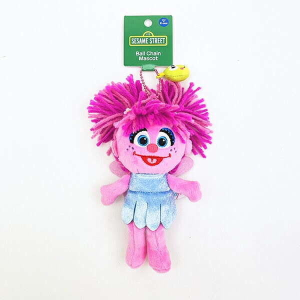 セサミストリート アビー ボールチェーンマスコット ぬいぐるみ(S)