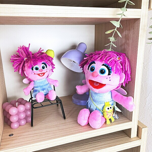 セサミストリート アビー ボールチェーンマスコット ぬいぐるみ(S)