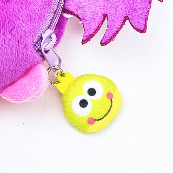 セサミストリート アビー カラビナ付き小銭入れ