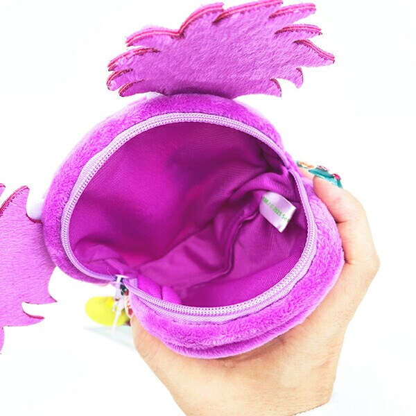 セサミストリート アビー ぬいぐるみフェイスポーチ