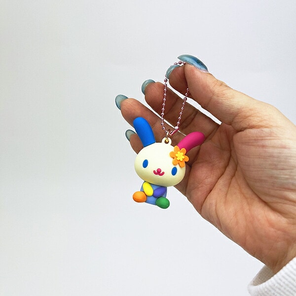 サンリオ ウサハナ PVCマスコット キーホルダー Sanrio