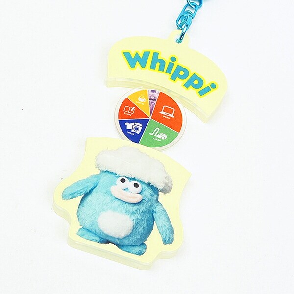 ホイッピ&ラッピ ホイッピ パカッとアクリルキーホルダー Whippi＆Wrappi